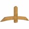 Ekena Millwork Bellingham Rough Sawn Timber Gable Bracket, Western Red Cedar, 72"W x 27"H x 4"D x 6"F, 9/12 Pitch GBW072X27X0406BEL00RWR - alternate 4